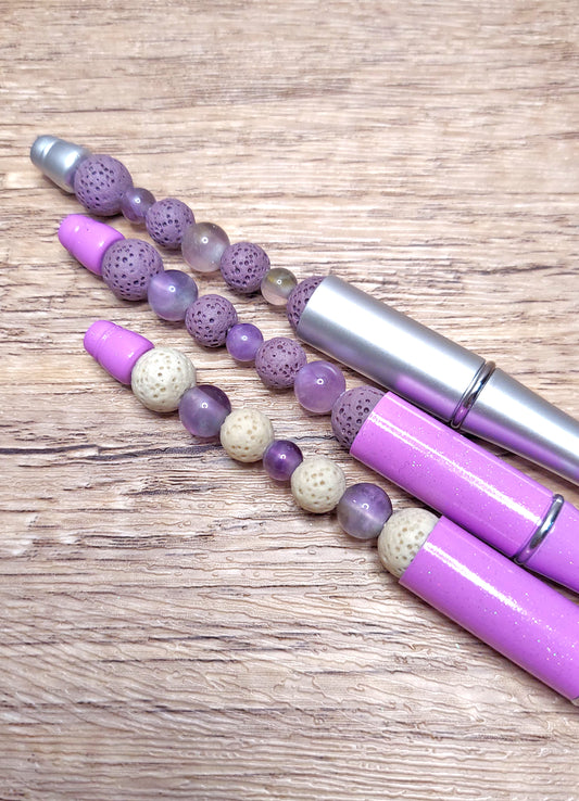 Essential Oil and Natural Gemstone Pens
